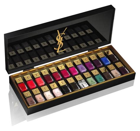 ysl nail varnish set|vernis a ongles YSL.